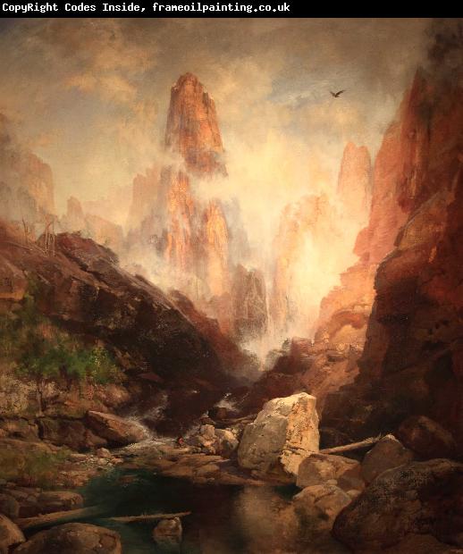 Thomas Moran Mist in Kanab Canyon
